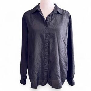 Black Button-Up Shirt